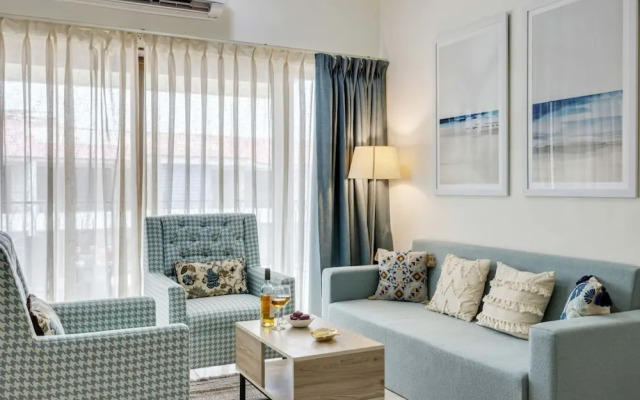 Premium 1BR in Calungute- Pool Sauna Near Beach
