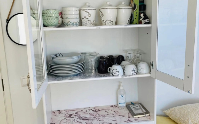 private bedroom and bathroom with private entrance