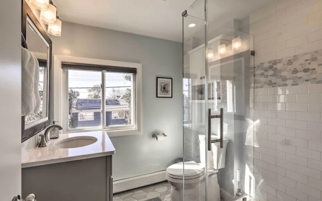 Pet-friendly Revere Getaway, Steps From the T!