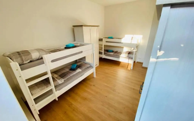Liebevolle Fewo Seestadt mit Balkon und Badewanne