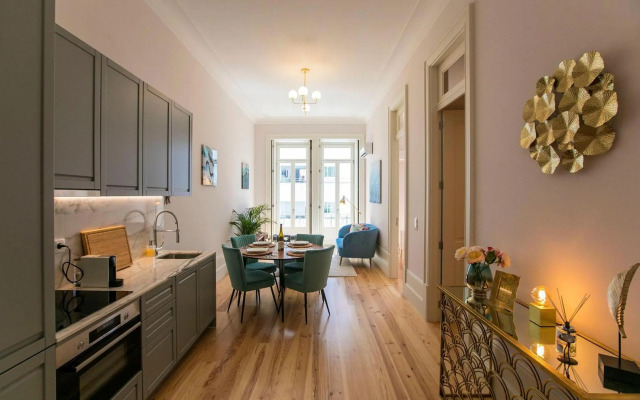 LovelyStay - 2BR Flat with AC in Duque de Loulé