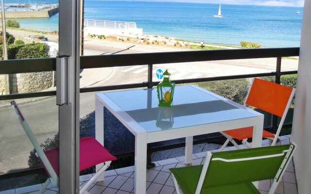 Apartment With one Bedroom in Quiberon, With Wonderful sea View and Fu