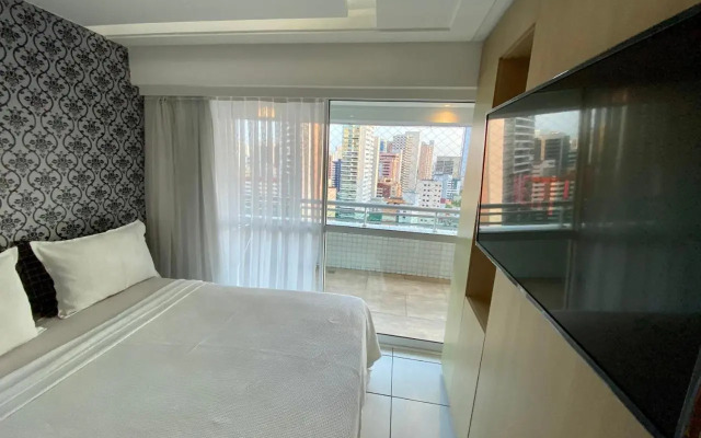 APARTAMENTO 17º Andar Beira Mar com 2 QUARTOS