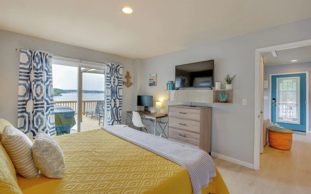 Dock + Slip: Lakefront Linn Creek Home!