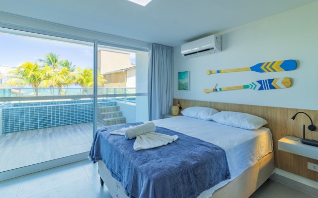 Ocean Blue #05 - Studio With Pool by Carpediem