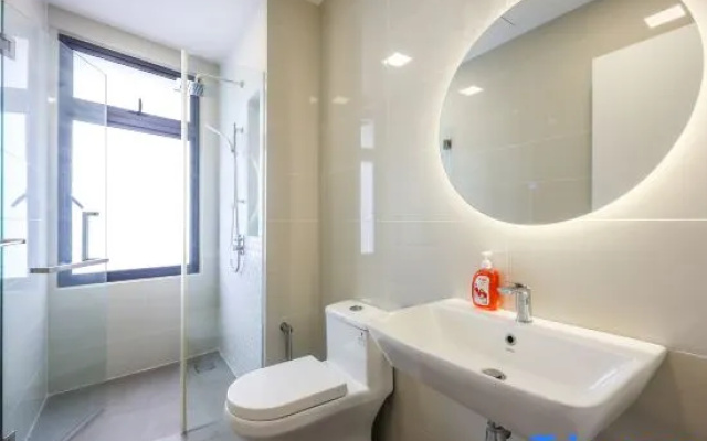 Luxurious TRX Corner Dual Balconies + 2 Bedrooms – Bathroom – Kuala Lumpur