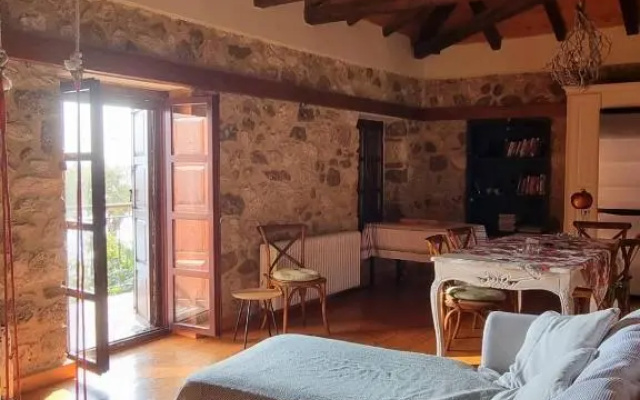 Traditional Greek Stone house by the sea