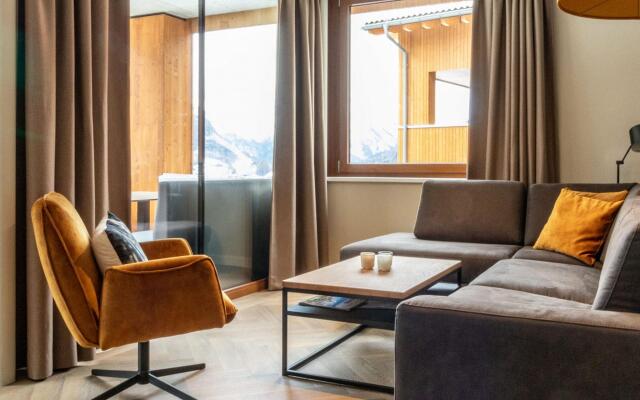 Stylish apartment with sauna, ski area at 600 m