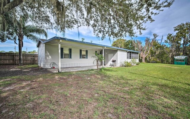 Peaceful Canal-front Retreat w/ Boathouse!