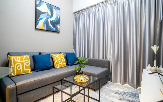 Tanin - Exquisite 1BR Apt in Zada Tower with Canal Views