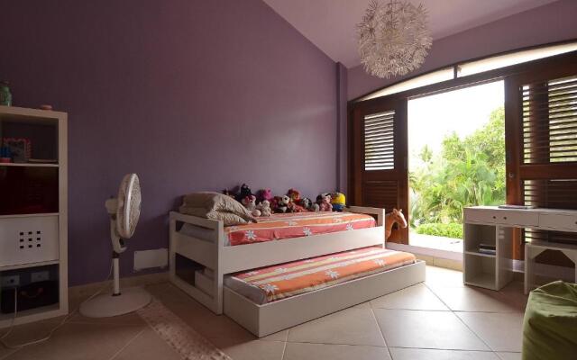 Las Terrenas Front Beach And Garden Villa With Private Staff