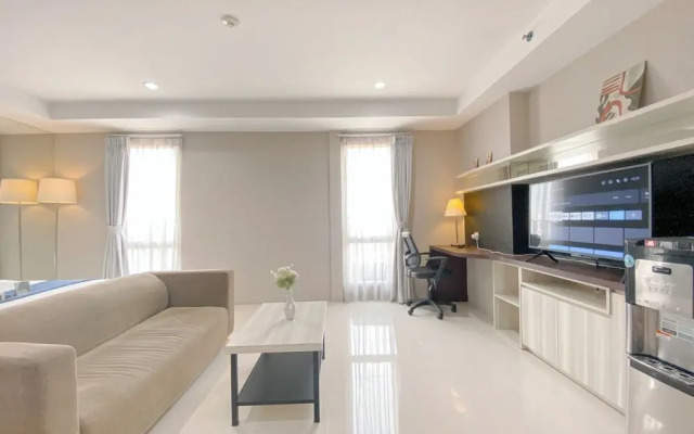 Spacious And Cozy Living Studio At Azalea Suites Apartment