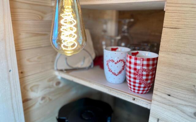 Tiny House Singer - contactless check-in - Sauna