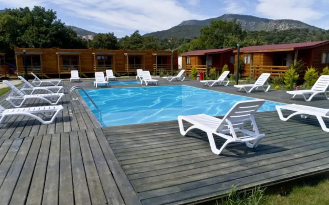 Tiny House With Shared Pool and Balcony in Bodrum