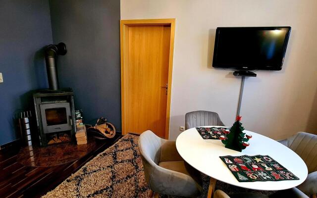 Cozy holiday apartment in Falkenstein with a fireplace