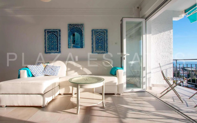 Spectacular sea views from Solana 5 street, Nerja