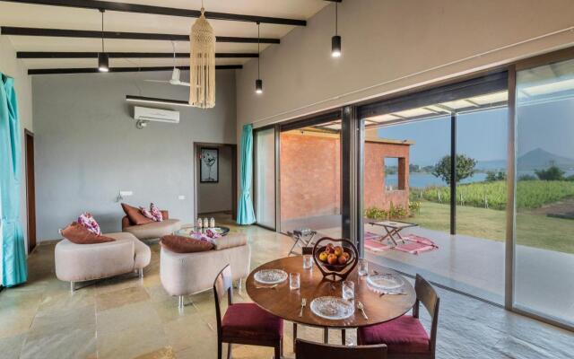 SaffronStays Rose Vineyard by the Lake