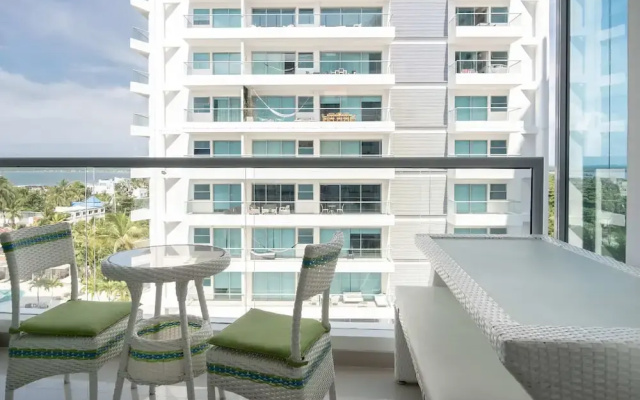 w Comfy 2BR w Ocean View and Pool in CTG - Apartment in Cartagena - Photo 3