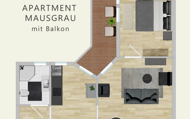 Zur Zenkergasse - Studios & Apartments & DZ in der City