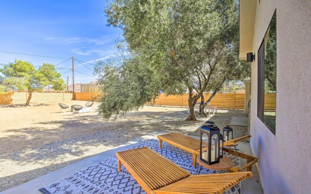 Modern Joshua Tree Bungalow With Fire Pit & Bbq!