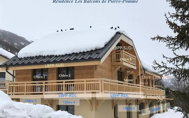 Chalets Magnin Les Balcons de Pierre Pomme Central