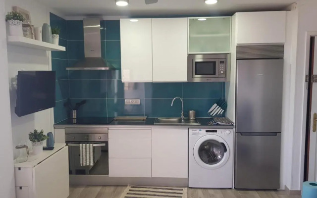 Acogedor estudio en Candelaria en primera línea de mar