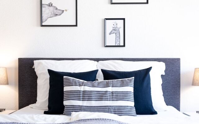 Helles Design-Appartement an der Messe