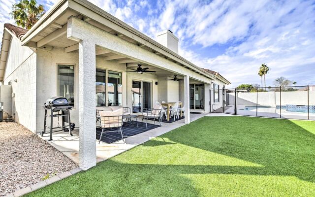 Pool, BBQ & Patio: Gilbert Getaway Near Golfing