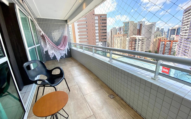 Beira Mar Apto 16º andar Luxo 2 quartos