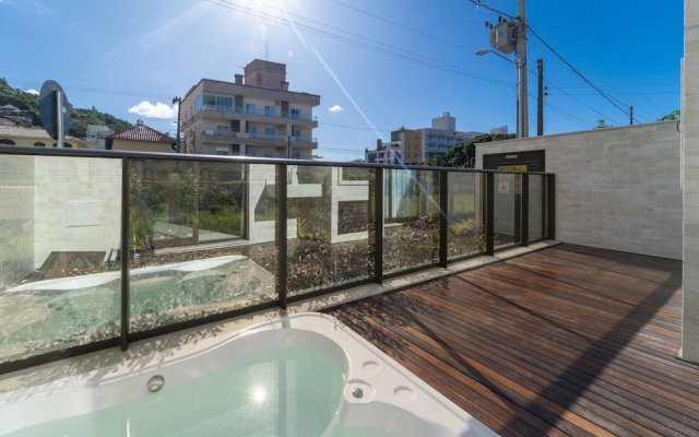 Aluguel Apartamento Garden com Jacuzzi e Terraço com Piscina - 883