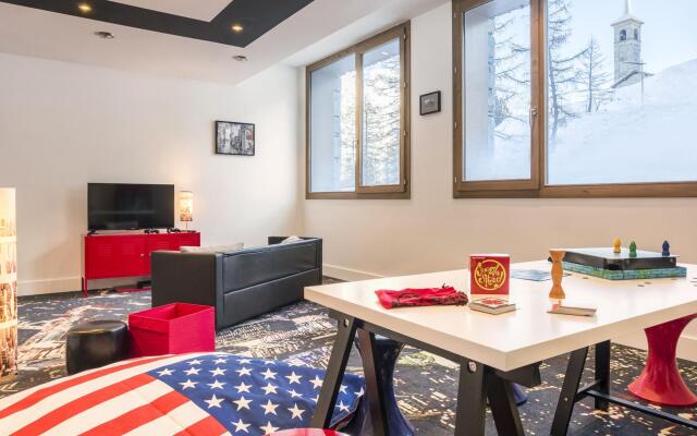 Welcoming Apartment In Tignes 1800 With Spa