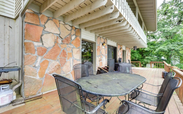 Deck & Boat Dock: Lakefront Getaway in Camdenton