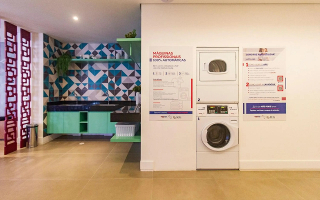 Studio moderno com Wi-fi, Academia ao lado do Parque Ibirapuera e Metrô - ID 09 - Hotel in São Paulo - Photo 4