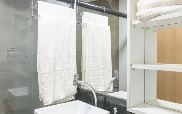 Flat beira mar-Com Churrasq-SH133