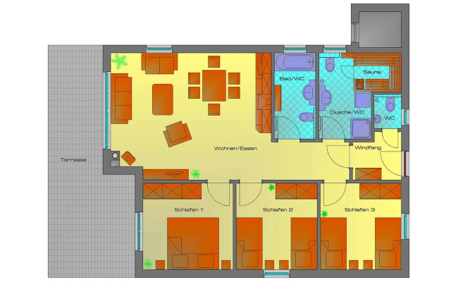 Holiday home in Markkleeberg with a shared pool