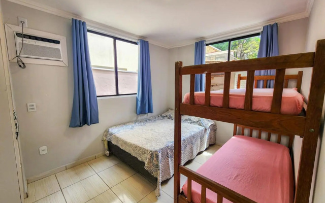 Apto el shadday 150m do mar apto 100 terreo