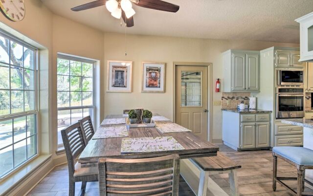 Waterfront Family Home w/ Patio in Hitchcock