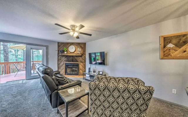 Hike, Golf & Explore: Ruidoso Retreat w/ Deck!