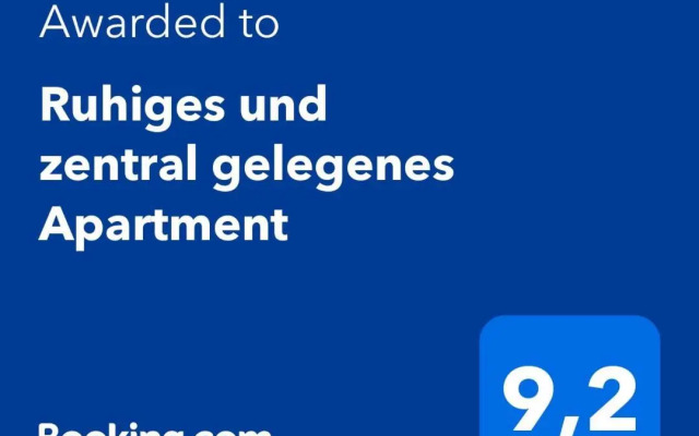 Ruhiges Und Zentral Gelegenes Apartment