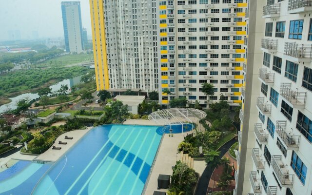 Modern and Homey Studio at Springlake Summarecon Apartment