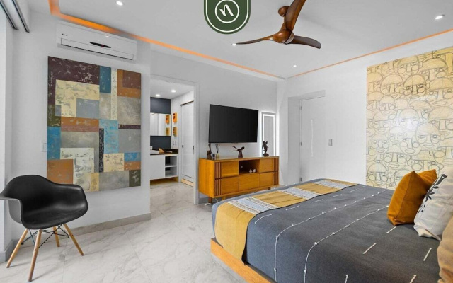 Amazing 1 BR Condo in Romantic Zone - Pool - Gym