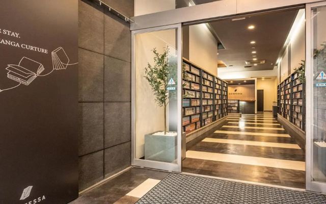 Quintessa Hotel Fukuoka Watanabedori Comic&Books — 2-star hotel in Fukuoka