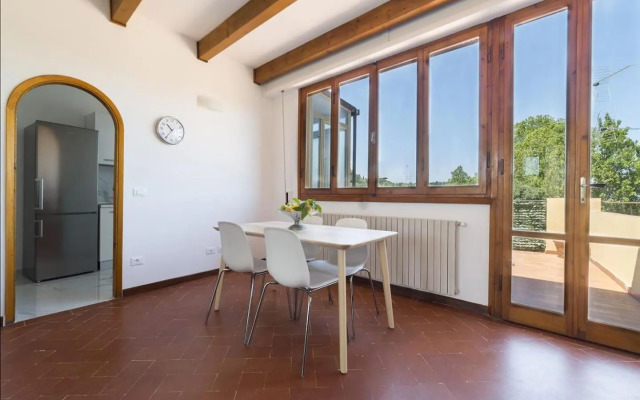 Hill's view terrace apartment