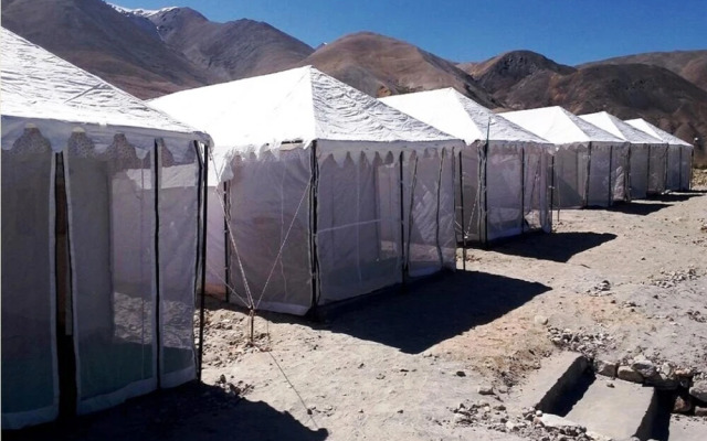 Pangong Escapes Camps