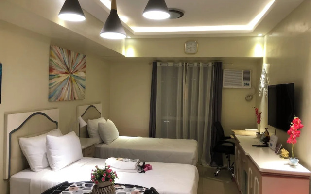 I.T Park Cebu Twin Bed Deluxe Free Fast Wifi & Pool