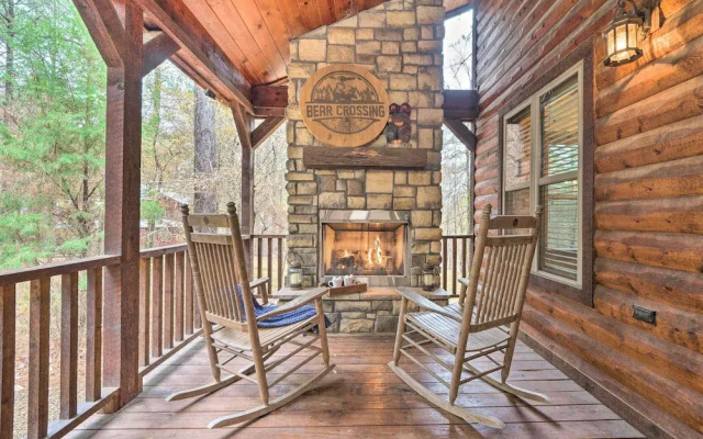 Expansive Broken Bow Cabin w/ Hot Tub & Playset!