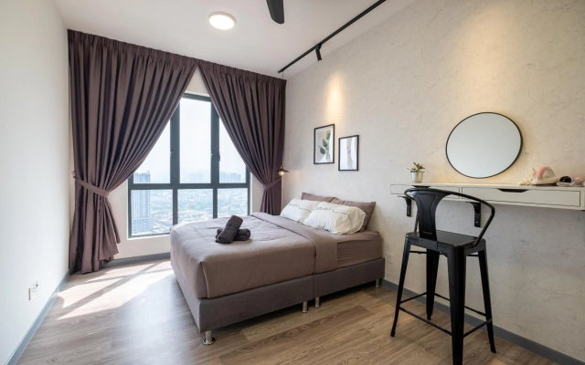 Contemporary United Point 6 PAX 现代风格 Desa Park & Mont Kiara – Guest Rooms – Kuala Lumpur