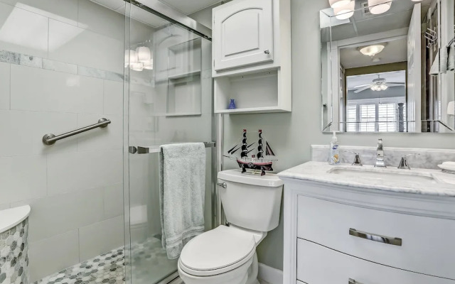 Ocean and Amelia Island View Condo with Oceanside Pool Access by RedAwning