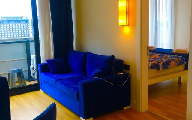 Апартаменты Orbi City с 2 спальнями и великолепным видом на море