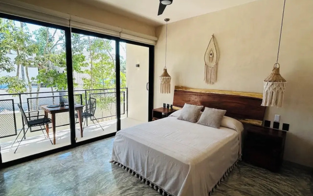 Pool with Private Balcony  Studio S13